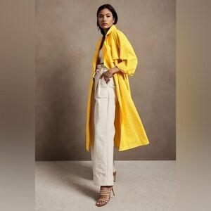 Banana Republic Yellow Opera Coat